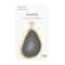 Natural Teardrop Agate Pendant by Bead Landing™